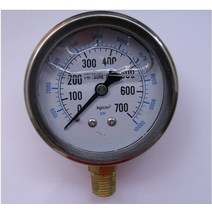 압력계 압력 측정 2020 2.4 60mm 유압 게이지 미터 700KG 10000psi
