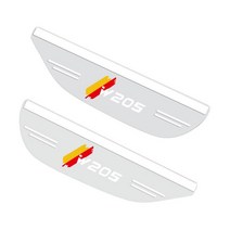 메르세데스 벤츠 W205 용 백미러 비 그늘 방수 블레이드 유연한 PVC 백 미러 눈썹 커버 액세서리 2 개, [01] 2X For W205