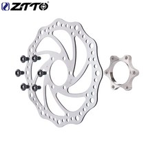 ZTTO MTB 자전거 160mm 브레이크 디스크 디스크 로터리 디스크 자전거 수정 플랜지 대각선 구멍 48mm 브레이크 디스크 자전거 부품, [2] 2pcs