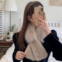 사가폭스 밍크 퍼 머플러 밍크목도리 폭스목도리 사가폭스머플러 폭스머플러 모피