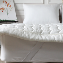 송화 침장 인데코 여름이불 쿨링 냉감 인견 100% 슈퍼싱글 킹 고무밴딩 침대패드 단품, 그레이