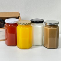 유리병 육각병 SH250 bottle 시리즈 수축필름제공, 육각병 SH250 PP캡 블랙