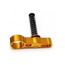 로드 자전거 카본 프레임 픽시 mtb 디스크 접이식 힌지 레버용 aceoffix 1 pcs brompton 액세서리용 초경량 알루미늄 7075, 금