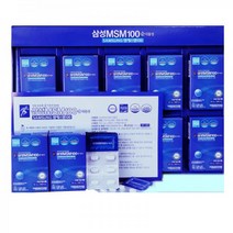 삼성 엠에스엠100 순식물성 500mg X 360정(90일분) / 유산균 3개월분 증정 / 순식물성 MSM 관절튼튼 연골건강