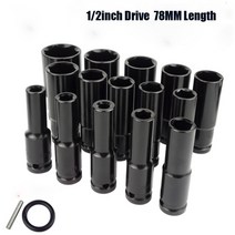 육각볼트 전산볼트 스텐볼트 육각렌치볼트 12quot 드라이브 표준 소켓 세트 소켓 헤드 834mm 어댑터 스패너 컨버터 전기 임팩트 소켓 세트, 18mm