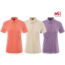 밀레 밀레 21년 여름 여성 반팔 LD 세인트 카라 티셔츠 I MIQUT850