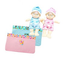 2종 아기 포대기 장난감 어부바인형 세트 돌보미 소품