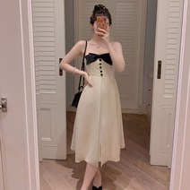 브이넥롱원피스 디자인감각 보이핏 볼륨 여름옷 마이크로 뚱뚱한 프렌치 벌룬소매 점프슈트 빅사이즈 여성의류 2608673717