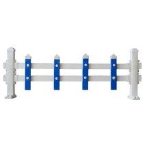 야외 PVC 울타리 안전 난간 칸막이 펜스 휀스 담장, 잔디 그린 높이 30cm 1미터 가격