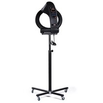 파마 열처리 헤어 기구 미용 비행 접시 히터 건조기 미용실 염색 냉간 다림질 기계, 수직 스탠드 열기구