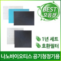 [필터테크] 나노바이오티스 공기청정기필터호환 1년세트, 모델:NBA-150