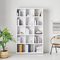 플라망 엘리 5단 1200 책장, 블루(GSE501B0C)