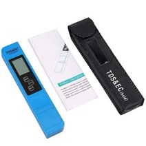 EC측정기 휴대용 물 TDS 미터 펜 EC 전도도 테스터 수질 모니터 식수 비료 농도, CHINA, Blue