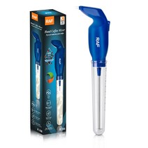 Yanyu 가정용 핸드헬드 전동 우유거품기 R.108, 푸른 색/ R.108