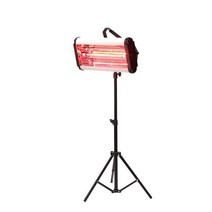 페인트 경화 램프 적외선 UV 히터 왁스 코팅 건조등, 온도 조절 1200w 휴대용 베이킹 램프