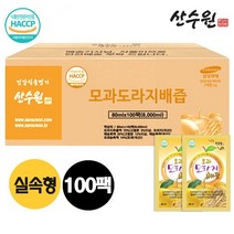 [산수원] 모과도라지배즙 실속형 대용량 1박스(100팩)행사, 상세설명 참조, 없음