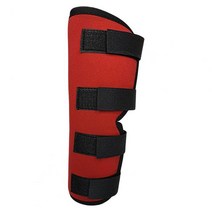 강아지 쓸개골보호대 다리보호대 1Pc 개 지원 중괄호 좋은 효과적인 무겁게 한 다리 복구 보호자 야외 보호대에지원 애완 동물 무릎 패드, [04] XL, [01] 빨간