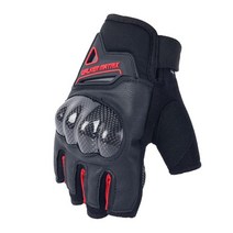 사계절 오토바이 승마 레이싱 라이더 낚시장갑 다이네즈메쉬 헬스톤 베릭 클래식바이크 알파인스타, 2XL, 블랙 레드