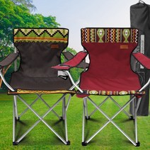 무중력의자 노르딕 캠핑체어 슬리온, 2개, 블랙