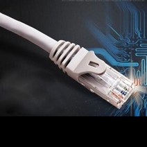 coms 실속형 UTP CAT6 기가 랜 케이블 다이랙트 20M, 반하다 본상품선택