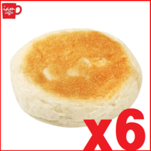 _잉글리쉬머핀 브레드 6ea 아이엠커피, 50g, 6개