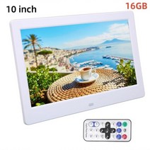 디지털액자 포토키오스크 키오스크제작 DID시스템 키오스크매장10 인치 디지털 사진 프레임 1024x600 HD, 08 16GB White_04 AU 플러그