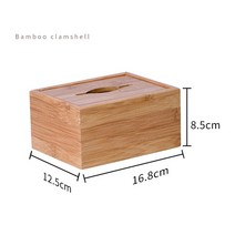 원목협탁 침대협탁 선반 미니 협탁호두 나무 티슈 상자 단순 거실 커피 테이블 냅킨 보관 침실 주최자 북유, 01 A-16.8x12.5x8.5