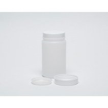 광구병 샘플용기 500ml 플라스틱병 분말소분용기 흰색 100개입