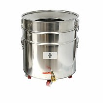 업소용 단체급식용 스텐 잔반수거통(중), 단품
