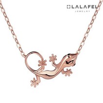 [라라펠 LALAFEL] 14K 오파드 도마뱀 목걸이