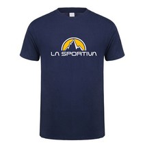 낚시복낚시티셔츠피쉬탑스 La Sportiva T 셔츠 Tshirts 남자 새 여름 숏 코 튼 재미 있은 T-셔츠 LH-395