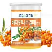 비타민나무 열매 추출 분말 가루 300g (고급형) 씨벅톤 씨베리 산자나무