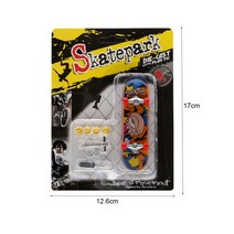핑거보드 핑거렉스 대형 핑거 스케이트보드 장면 DIY 스턴트 오토바이 자전거 스쿠터 부품 테크 데크 베뉴 콤비네이션 실내 가정 장난감, [03] 6803