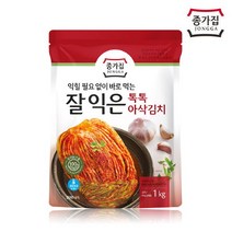 청정원 [종가집]_잘 익은 톡톡아삭김치 1kg, 없음, 상세설명 참조