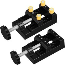 조정 가능한 독수리 바이스 턱 벤치 클램프 드릴 프레스 오프닝 평행 테이블 DIY 조각 공예 고정 고정 플, 한개옵션0