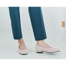 슬렉스에 잘 어울리는 구두 둥근코 펌프스 2cm 캐주얼정장 플랫슈즈 국내제작