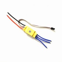 rc 바퀴 XXD HW30A ESC 브러시리스 모터 속도 컨트롤러 RC BEC T-rex F450 헬리콥터 보트 FPV 미니 쿼드콥, 01 Without plug, 한개옵션1
