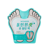 토니모리 원더 올인원샷 풋 필링팩 20g, 5개, 2개입