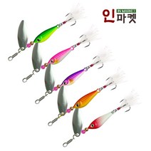 스피너 메탈 지그 배스 쏘가리 루어 낚시 블레이드, 스피너메탈 7g PW