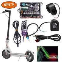 6pcs 전기 스쿠터 블루투스 컨트롤러 어셈블리 메인 제어 보드 스로틀 속도 제어 xiaomi m365 pro, 01 Black, 01 Black