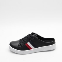 남녀 블로퍼 230부터 280까지 커플신발 배색라인 뮬 슬리퍼 캔버스 스니커즈 운동화