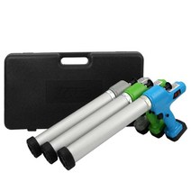 전동 글루건 실리콘건 무선 충전식 접착제 자동 접착, 배터리2개-고속 6단(2500mAh)