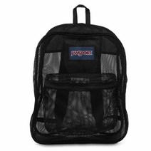 JanSport 유니 성인용 메시 팩 블랙 프리 사이즈 129712
