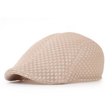 새로운 내리기 머리열감 통기성 40대남자 모자 두피열 야구, khaki