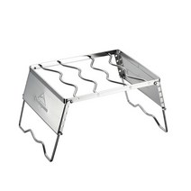 접이식 스토브 버너스탠드 높이조절 오토캠핑 야외용 화로받침대 캠핑준비물 감성캠핑, 1개, 옵션1고강도 윈드커버 버너스탠드