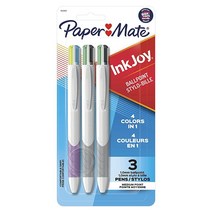 Paper Mate InkJoy Quatro 페이퍼메이트 4색 멀티볼펜 3개, 3