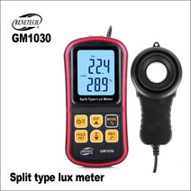 조도계 룩스측정기 룩스 햇빛 조광 BENETECH 디지털 조도계 Luxmeter 분광계 0 ~ 200000 Lux GM1030 Tester, 01 GM1030-BEN