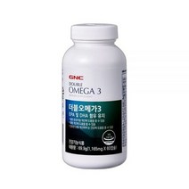 GNC 더블 오메가3 600mg 60캡슐 60일분, 상세페이지 참조, 상세페이지 참조