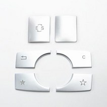 스위치 버튼 커버 에어컨 오디오 A/C 호환 2012 피스 자동차 스타일링 중앙 ES 멀티미디어 스팽글 장식 트림 메르세데스 벤츠 ML GL W166 X166 2015-, China, 6pcs