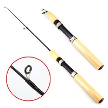 빙어대 어린이 미니 소형 빙어 얼음 송어 산천어 구멍치기 낚시대 아이스 로드 2개 세트, 02. 초소형 낚시대세트